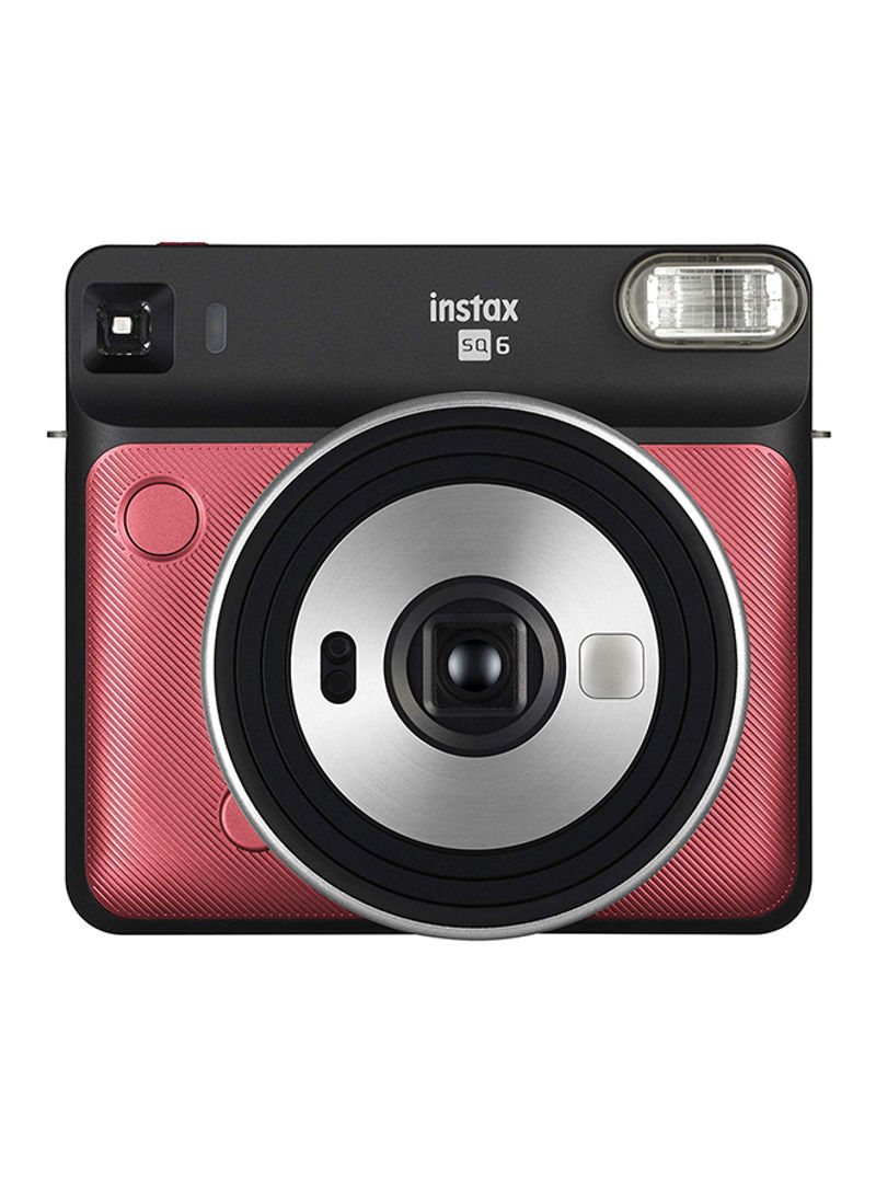 Instax Square SQ6 Instant Camera Ruby Red