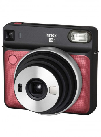 Instax Square SQ6 Instant Camera Ruby Red