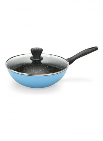 13-Piece Cookware Set Cuisinart Light Blue/Clear Casserole With Glass Lid (24x11)cm