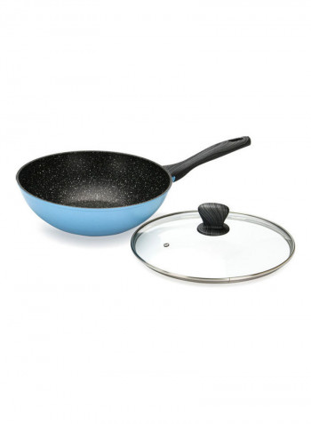 13-Piece Cookware Set Cuisinart Light Blue/Clear Casserole With Glass Lid (24x11)cm