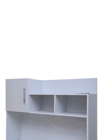 Salvatore Computer Desk White 120x170x55centimeter