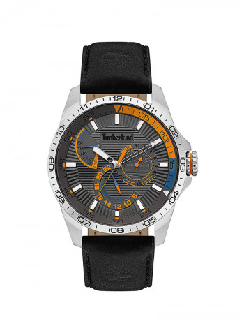 Men's Leather Analog Wrist Watch T TBL15641JS-13
