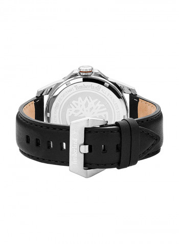 Men's Leather Analog Wrist Watch T TBL15641JS-13