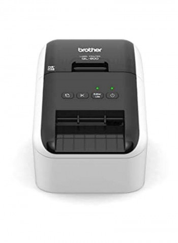 QL-800 High-Speed Professional Label Printer 14.2x12.53cm White/Black