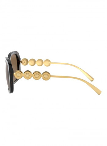 Women's Oversized Sunglasses - Lens Size: 53 mm