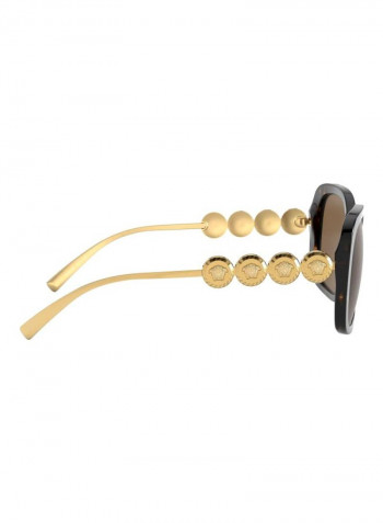 Women's Oversized Sunglasses - Lens Size: 53 mm