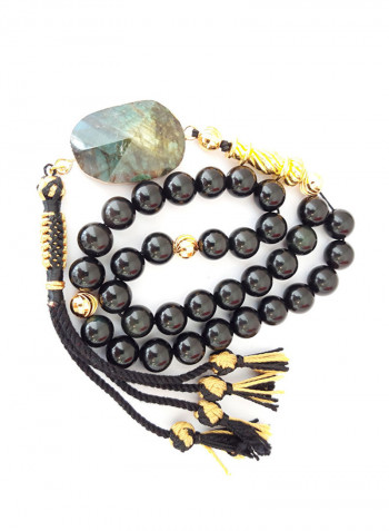 Natural Onyx And Labradorite Prayer Beads