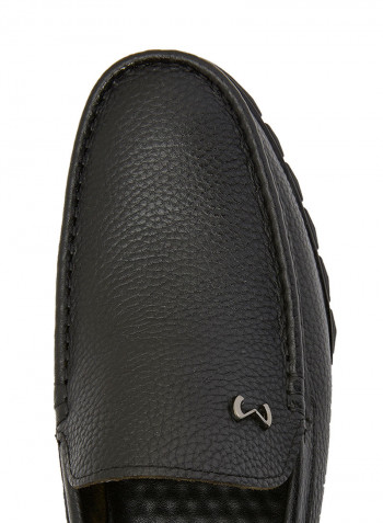 Textured Loafer Black