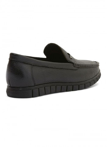 Textured Loafer Black