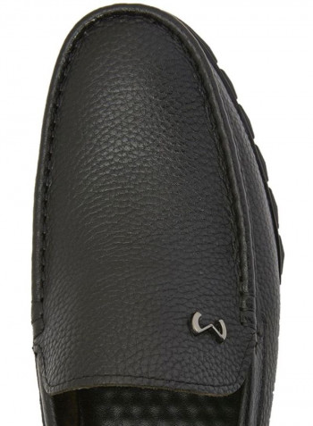 Textured Loafer Black