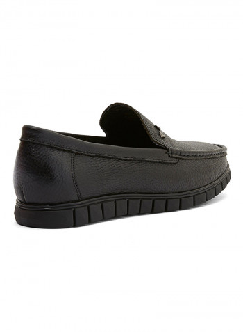 Textured Loafer Black