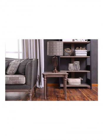 Eagletown End Table Beige 56x54x56cm