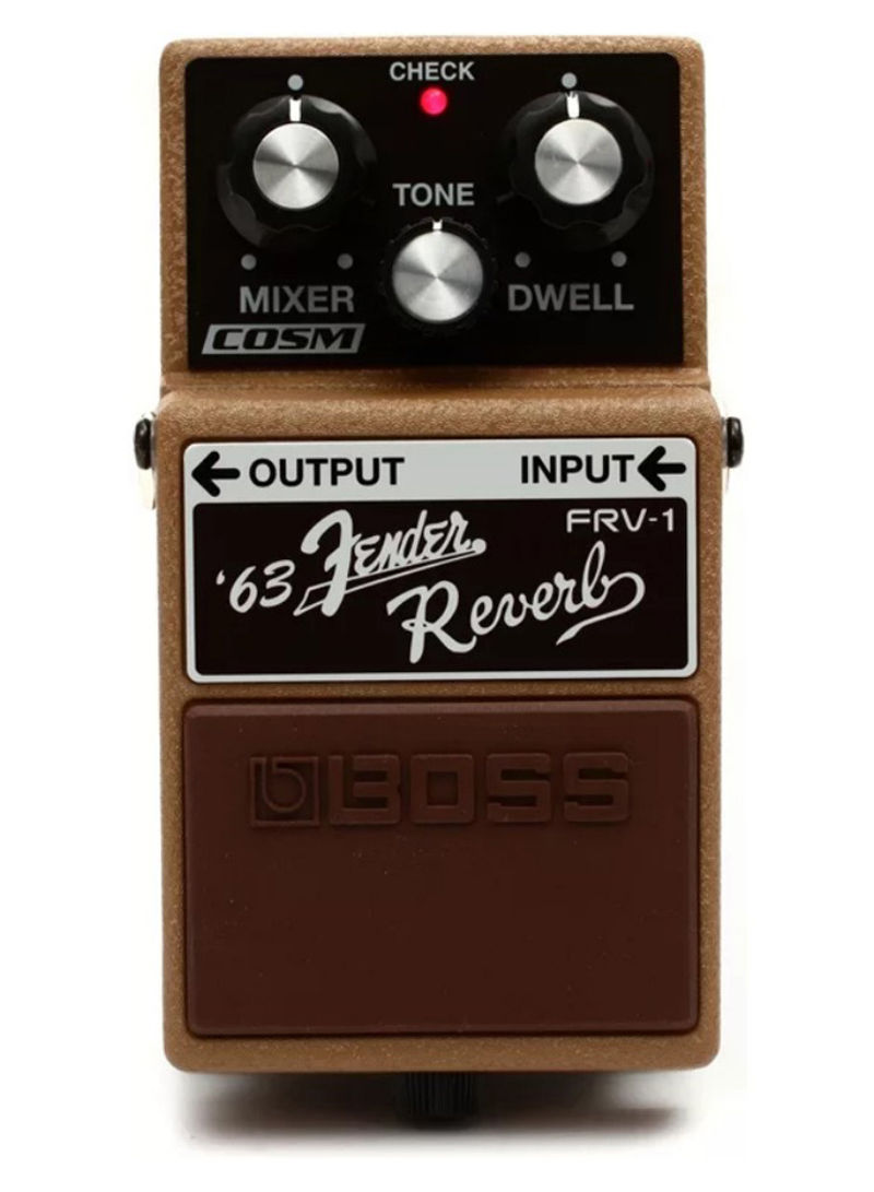 Fender Reverb Pedal FRV-1 Brown/Black