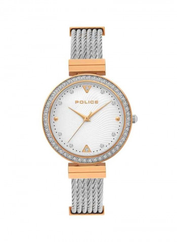 Women's Yakima Water Resistant Analog Watch P 15575BSTR-04M