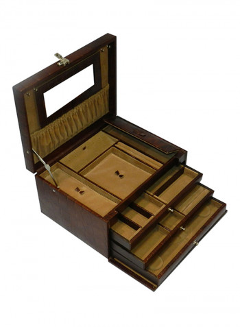 Genuine Leather Designer Jewellery Box