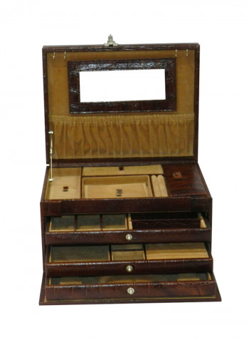 Genuine Leather Designer Jewellery Box