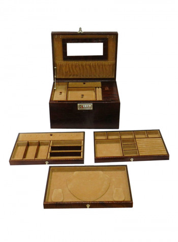 Genuine Leather Designer Jewellery Box