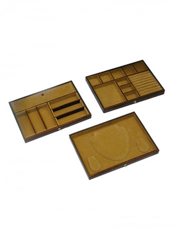 Genuine Leather Designer Jewellery Box