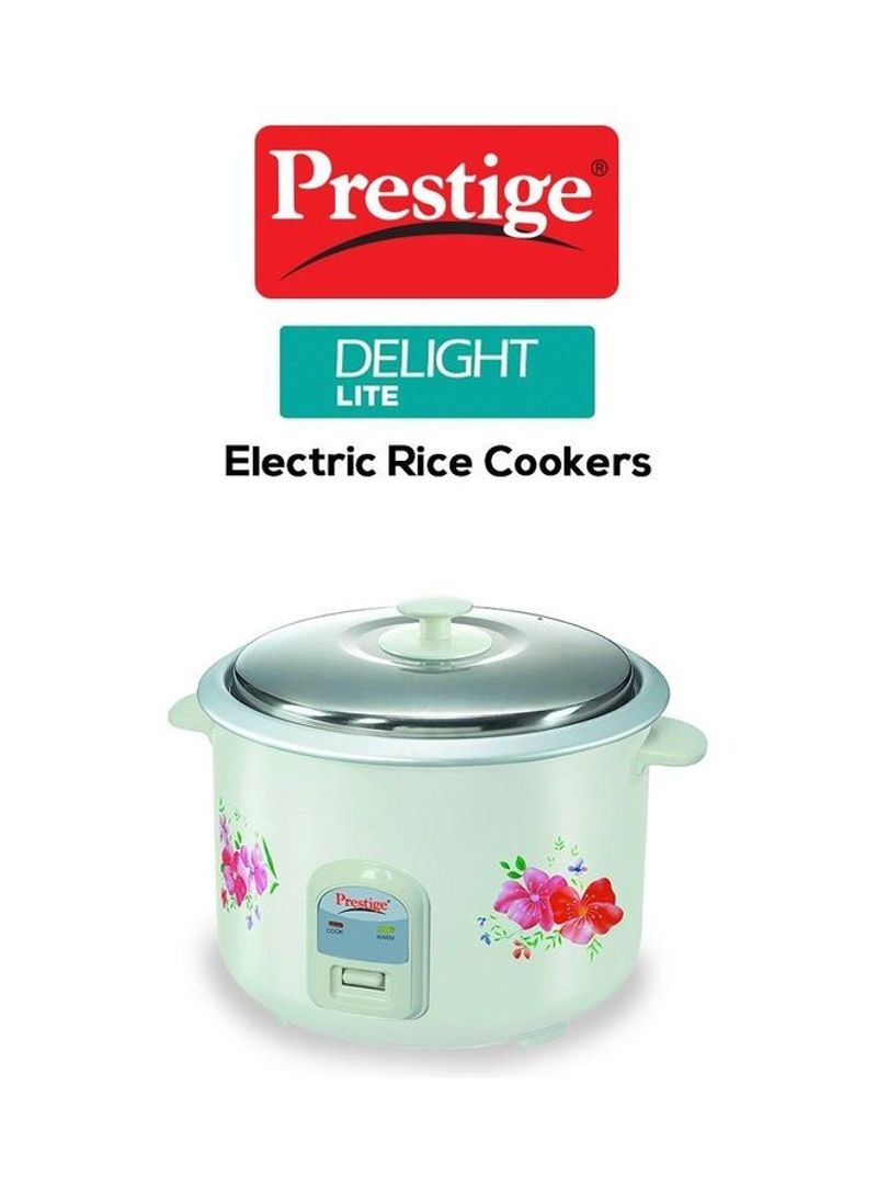 Delight Lite Electric Rice Cooker 2.8 l 1000 W 42230 White/Silver