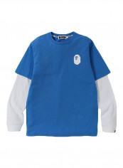 Stylish Long Sleeve T-Shirt Blue/White reviews Stylish Long Sleeve T-Shirt Blue/White