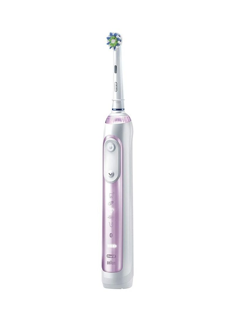 Genius 8000 Electronic Power Rechargeable Electric Toothbrush With Bluetooth White