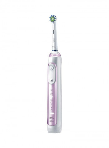 Genius 8000 Electronic Power Rechargeable Electric Toothbrush With Bluetooth White