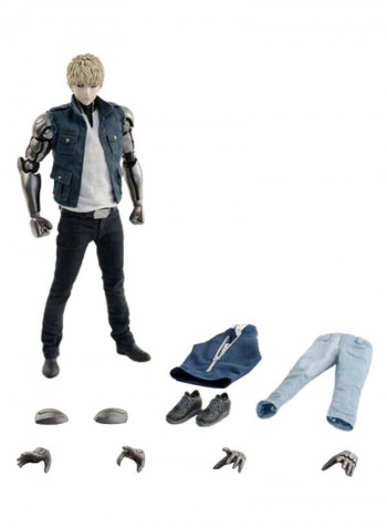 One Punch Man Genos Action Figure With Accessories 12inch