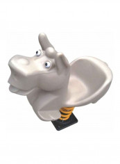 Rocking Hippo Spring Rider Seesaw 80x 40x 90centimeter