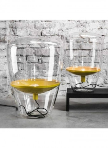 Study Glass Table Lamp Multicolour 32 x 32 x 45centimeter