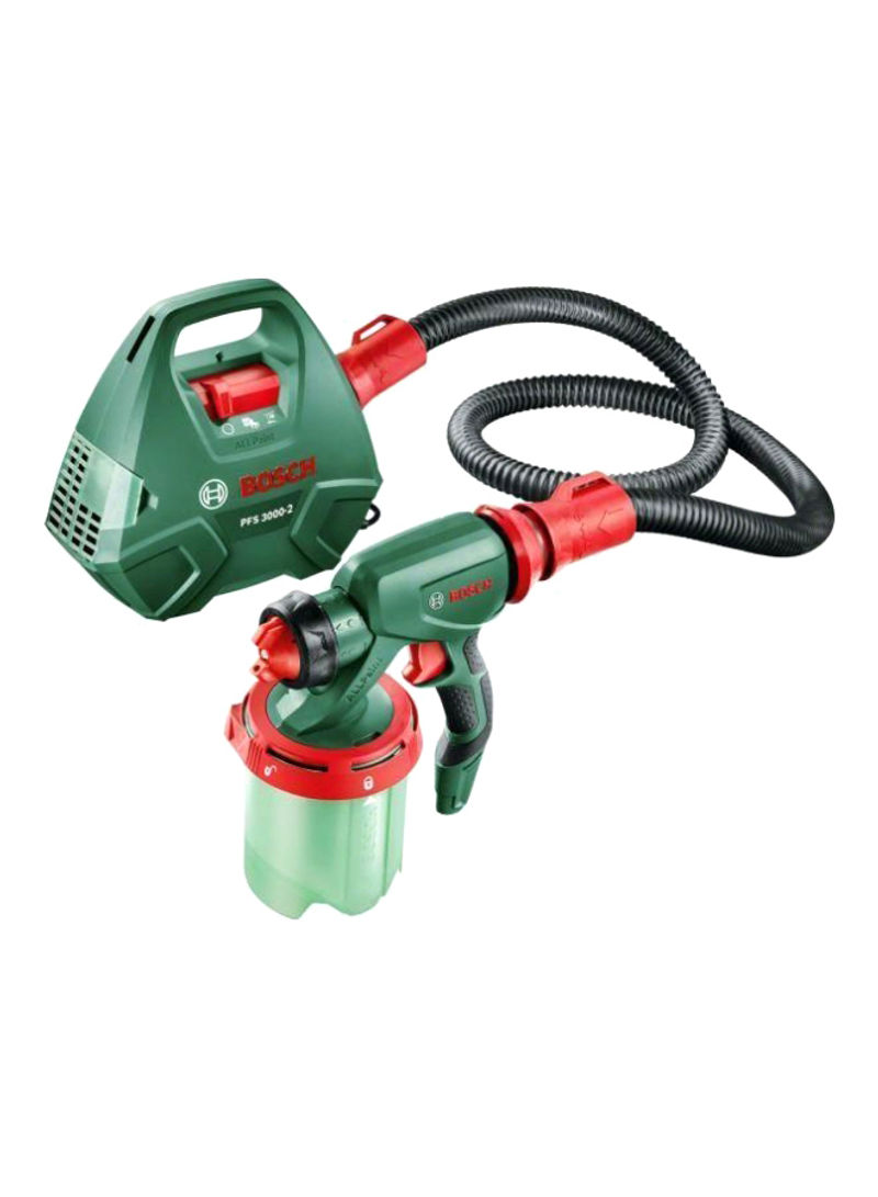 Spray Paint System Green/Red/Black