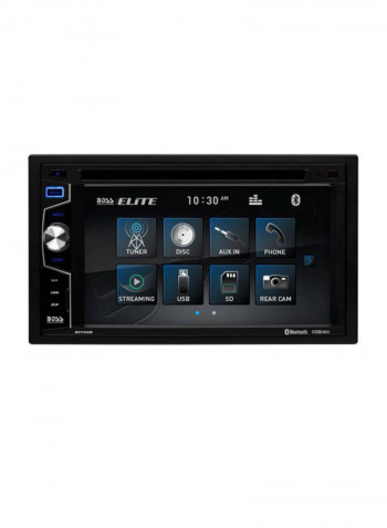 Elite Touchscreen Bluetooth DVD Player With Remote And Cable Adapter
