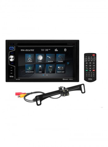 Elite Touchscreen Bluetooth DVD Player With Remote And Cable Adapter