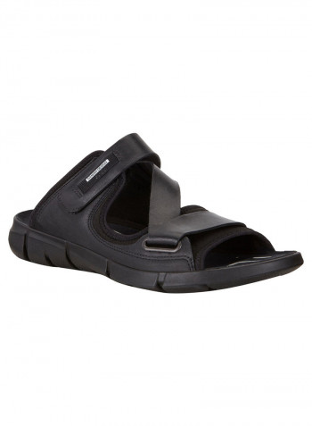Intrinsic Hook Loop Comfort Sandals Black