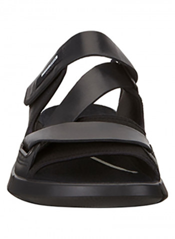 Intrinsic Hook Loop Comfort Sandals Black