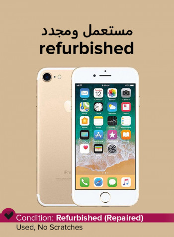 Refurbished - iPhone 7 With Facetime Gold 32GB 4G LTE