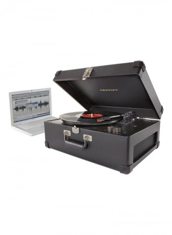 Coupe Bluetooth Turntable CR6249A-BK Black