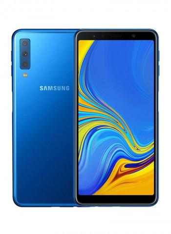 Galaxy A7 Dual SIM Blue 4GB RAM 64GB 4G LTE