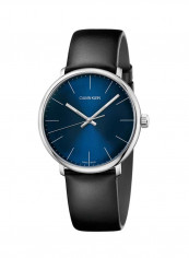Men's Highnoon Black Leather Strap Watch