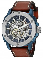 Men's Water Resistant Leather Analog Watch ME3135