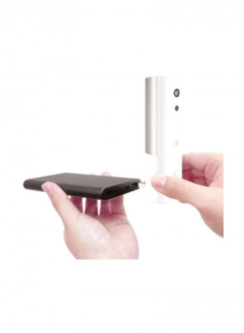 Hermes Portable HD Wi-Fi Camera 3.6x12centimeter White