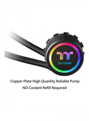Water 3.0 360 ARGB Sync Radiator CPU Cooler Black