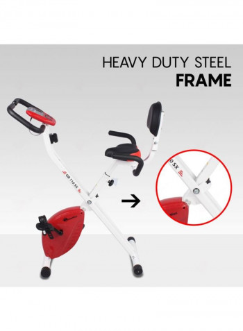 Magnetic Exercise Bike With Back Rest