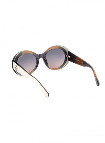 Women's UV Protection Round Sunglasses - Lens Size: 53 mm