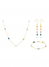 10 Karat Gold Pearls 3 Piece Jewellery Set reviews 10 Karat Gold Pearls 3 Piece Jewellery Set