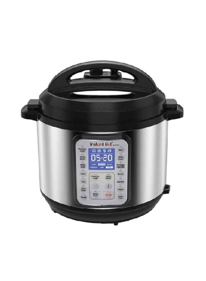 DUO plus 6,9-in-1 Multi-Use Electric Programmable Pressure Cooker, 15 smart programs, Stainless Steel inner pot, Advanced Safety Protection 5.7 l 1000 W INP-112-0029-01 Black & Stainless steel