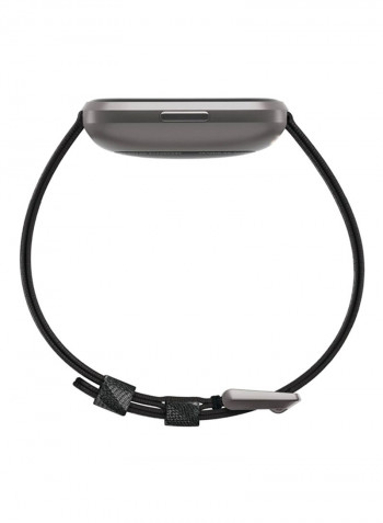 Versa 2 Special Edition (NFC) Smartwatch Smoke Woven/Mist Grey Aluminum