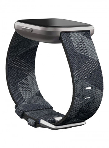 Versa 2 Special Edition (NFC) Smartwatch Smoke Woven/Mist Grey Aluminum
