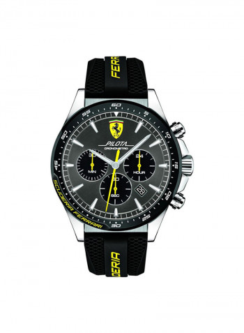 Men's Rubber Analog Wrist Watch  830594