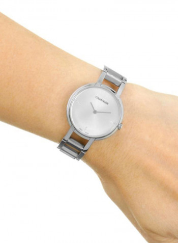 Women's Cheer Stainless Steel Analog Wrist Watch K8N231-4W