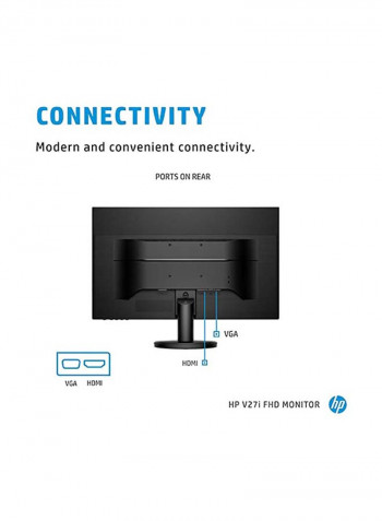 27-Inch LED FHD Monitor black